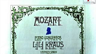 Mozart  Piano Concertos No2021222324252627  Presentation Centurys record  Lili Kraus [upl. by Gnouh]