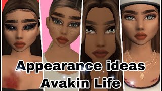 APPEARANCES IDEAS  Avakin Life [upl. by Sebbie]