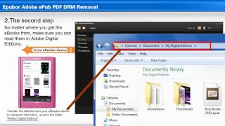 Adobe PDF amp ePub DRM Removal Video Guide  Epubor Studio [upl. by Huan826]