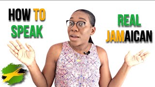 HOW TO SPEAK JAMAICAN  CHAT PATOIS [upl. by Shannan]