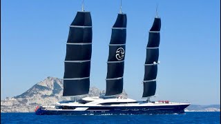 Worlds largest Sailing Yacht Black Pearl [upl. by Trevlac]