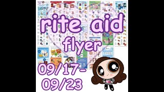 rite aid ad for 091723  092323 [upl. by Ailekahs]