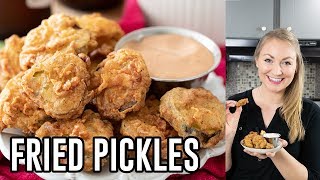 How to Make Fried Pickles [upl. by Tandy464]