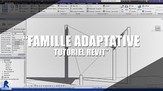 TUTO REVIT  Famille adaptative [upl. by Geminius170]