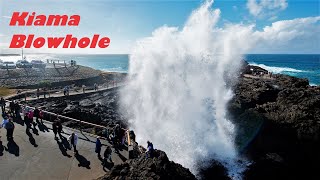 Kiama Blowhole in 4K  Kiama New South Wales Australia [upl. by Zachary479]