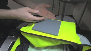 Heat Pressing High Visibility Jackets [upl. by Rebma]