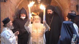 The Orthodox Easter the Holy Fire from Jerusalem to the world [upl. by Naerol502]