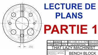 LEÇON DUSINAGE 4 LECTURE DE PLANS PARTIE 1 Marc LEcuyer [upl. by Orson]