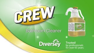 Crew  Bathroom Cleaner  Smartdose  Diversey Brands [upl. by Suiradel]