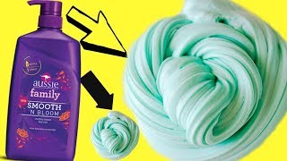 Shampoo TWO Ingredient Slime No GLUE DIY DIY Shampoo Baking Soda Slime [upl. by Akerahs]