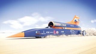 Fly through the 1000mph BLOODHOUND Supersonic Car [upl. by Thorin]