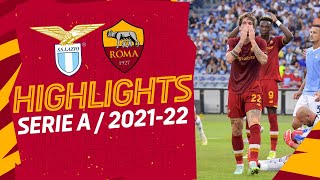 Lazio 32 Roma  Serie A Highlights 202122 [upl. by Guillemette971]