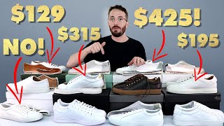 13 Sneaker Showdown  THE BEST WHITE SNEAKER and one to NEVER BUY [upl. by Radack]