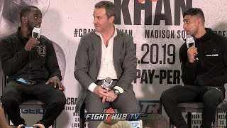 CRAWFORD VS KHAN  THE COMPLETE POST FIGHT PRESS CONFERENCE [upl. by Yuh]