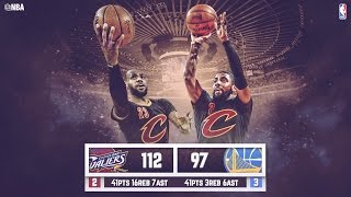 Warriors vs Cavaliers Game 5 NBA Finals  061316 Full Highlights [upl. by Gentille]