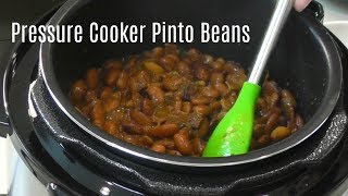 Pressure Cooker Pinto Beans  No Soak Quick Cook Beans  Cosori 2 Quart Electric Pressure Cooker [upl. by Ilrak]