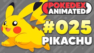 Pokedex Animated  Pikachu [upl. by Ingram]