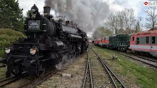 quotDas Heizhausquot  Andampfen Eisenbahnmuseum Strasshof April 2023 [upl. by Geraldina]