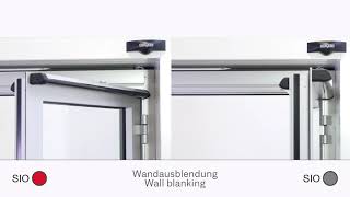 GEZE use case Wandausblendung  Wall blanking [upl. by Deva]