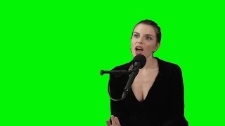 Julia Fox Saying quotUncut Jamsquot Green Screen [upl. by Mikael]