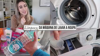 Limpeza da máquina de lavar a roupa com vinagre de limpeza [upl. by Wyler151]