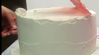 How to Decorate a Cake for Beginners Without Tools [upl. by Annahsad]