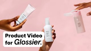 Cosmetics Product Video Example  Glossier  Vidico [upl. by Dnalyar347]