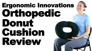 Ergonomic Innovations Orthopedic Donut Cushion Review  Ask Doctor Jo [upl. by Blinni]