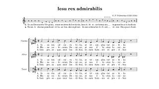 Jesu Rex Admirabilis  Cantus [upl. by Eybbob964]