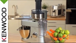 Kenwood Metal Juice Extractor AT641  Kitchen Machine Attachment [upl. by Abbotsun]