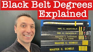 Black Belt Degrees Explained [upl. by Enilatan103]