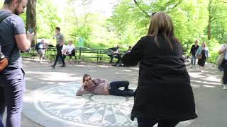 Central Park Guided Pedicab Tours Central Park NYC [upl. by Anifares]