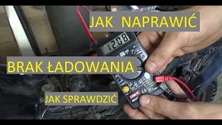 1 BRAK ŁADOWANIA DIAGNOSTYKA DIAGNOZA JAK SPRAWDZIĆ [upl. by Etteb]