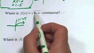 Finding Intervals Where Functions Are Continuous [upl. by Leuname]