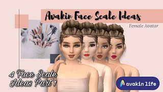 Avakin life face look ideas  Avakin Life Tutorial [upl. by Lletram]