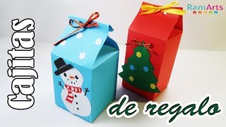 CAJITAS PARA REGALOS  DIY  GIFT BOX [upl. by Ettenim]