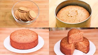 MARIE BISCUITS CAKE IN COOKER I EGGLESS amp WITHOUT OVEN [upl. by Pedaiah814]