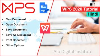 WPS Office  WPS office tutorial [upl. by Orat]