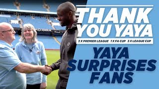 YAYA TOURE SURPRISES FANS  Yayas Best City Moments [upl. by Fabozzi]