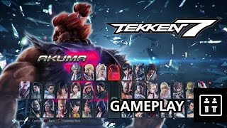 Tekken 7  PS4 Gameplay [upl. by Ditmore892]