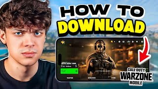 HOW TO DOWNLOAD WARZONE MOBILE [upl. by Teerell375]