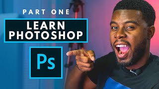 How to Use Adobe Photoshop Part 1 Graphic Design Tutorial for Beginners [upl. by Aikemal882]