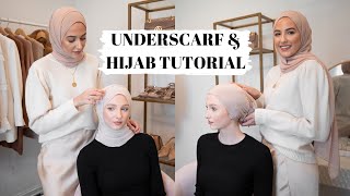 Everyday Hijab Tutorial amp How I Do My Underscarf [upl. by Sower]