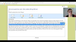 Video 182 Norskprøven A2B1 Brev til en venn [upl. by Tabby275]