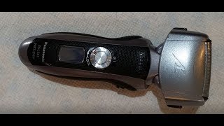 Changing the battery in a Panasonic electric shaver [upl. by Kanter]