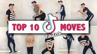 TOP 10 TIKTOK DANCE MOVES  DO YOU KNOW THESE 😉 [upl. by Claudetta]