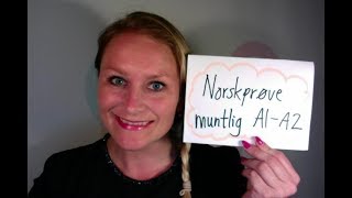 Video 367 Norskprøve muntlig A1A2 [upl. by Fauver771]