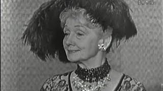 Whats My Line  Hedda Hopper John Payne panel Oct 11 1959 [upl. by Nylrebmik]