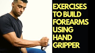 Build Strong Forearms With Hand Gripper [upl. by Eninej]