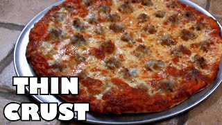 Perfect Chicago ThinCrust Tavern Style Pizza at Home [upl. by Hilten]